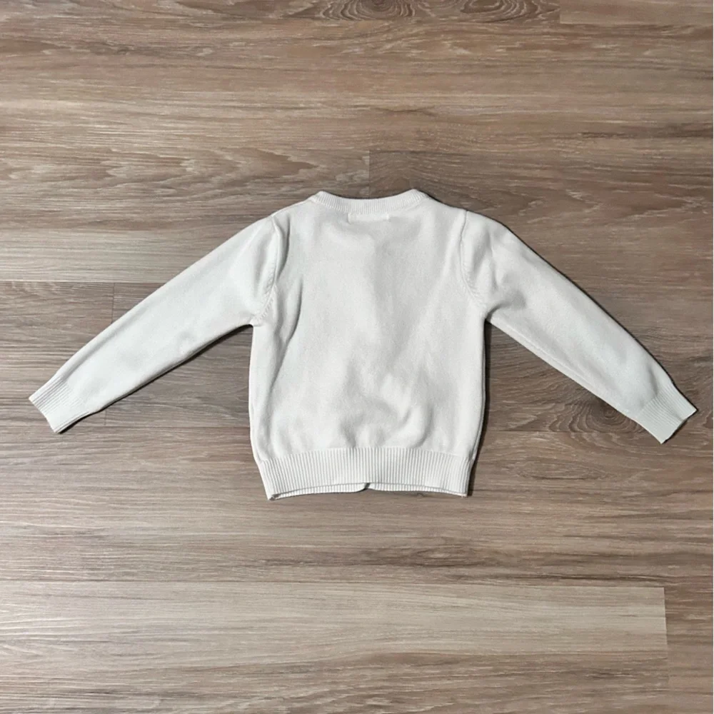 Smiling Pinker | Girl School Uniform Sweater Anti-Pill Cotton Cardigan C…
